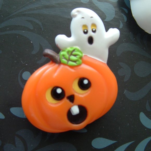 Halloween Bundle 80’s 90’s Pin EUC Russ Hallmark Pins Brooches VTG - Picture 4 of 14